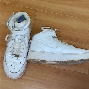 nike air force 1’s high tops